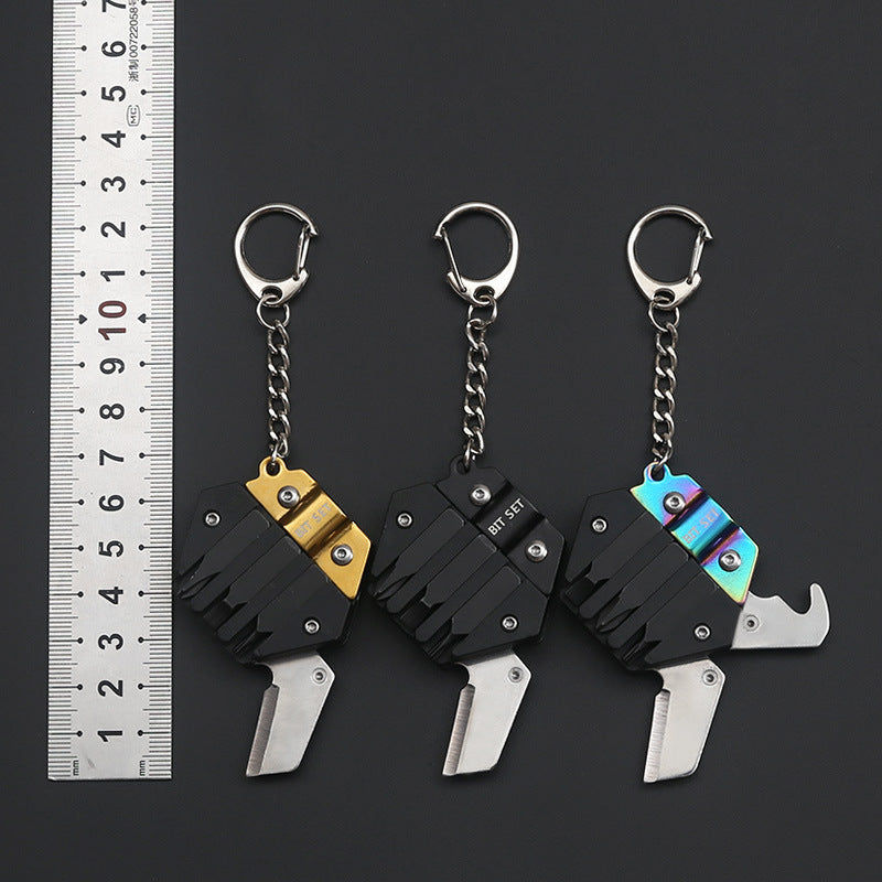 Multifunctional Hexagon Coin Pocket Outdoor Tool - Tech Junction