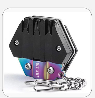 Multifunctional Hexagon Coin Pocket Outdoor Tool - Tech Junction