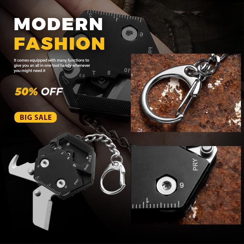 Multifunctional Hexagon Coin Pocket Outdoor Tool - Tech Junction