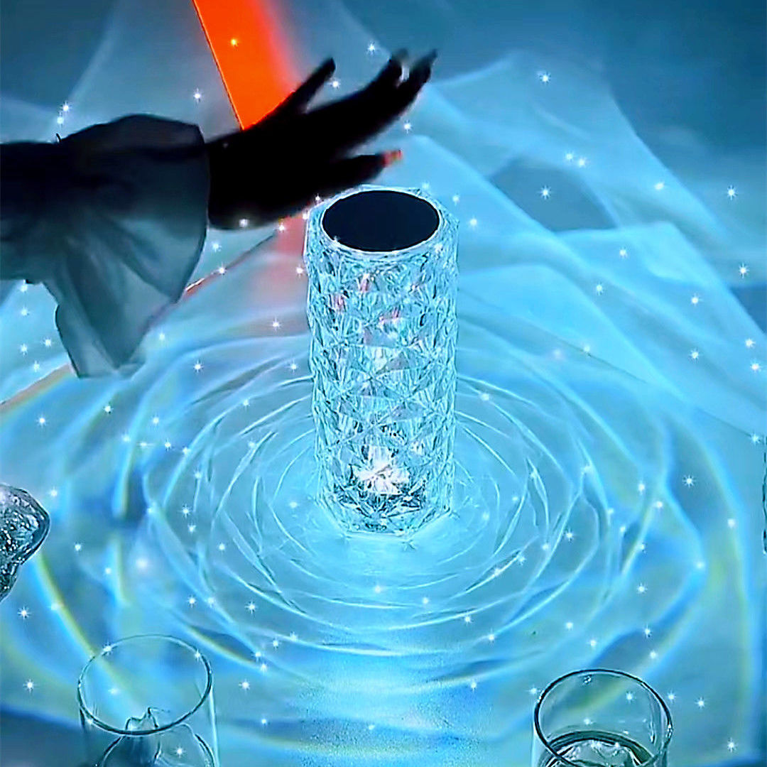16 Colors LED Crystal Lamp - Tech Junction